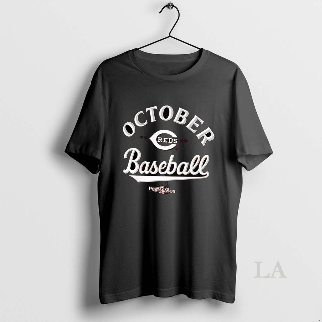 Original Cincinnati Reds Baseball Red October Postseason 2025 Locker Room
