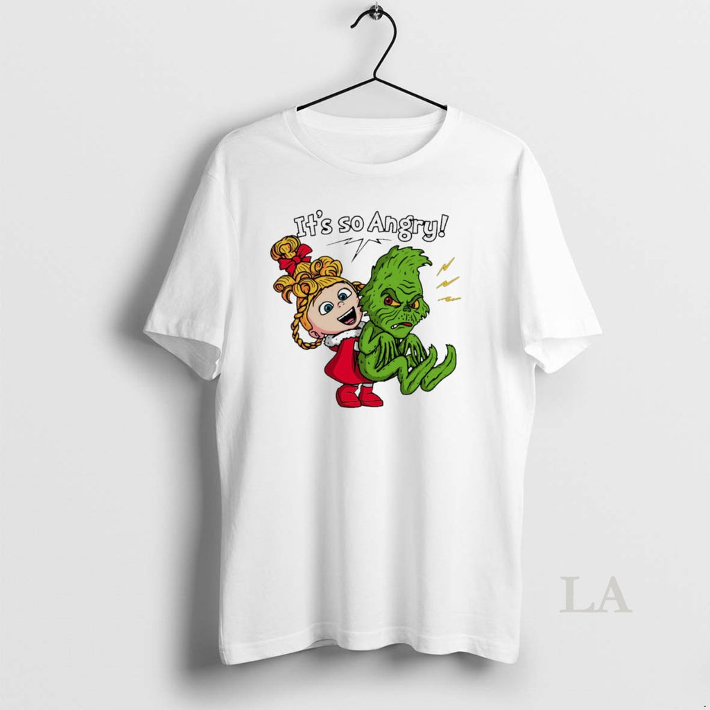 Original Cindy Lou Who And The Grinch Its So Angry Christmas White