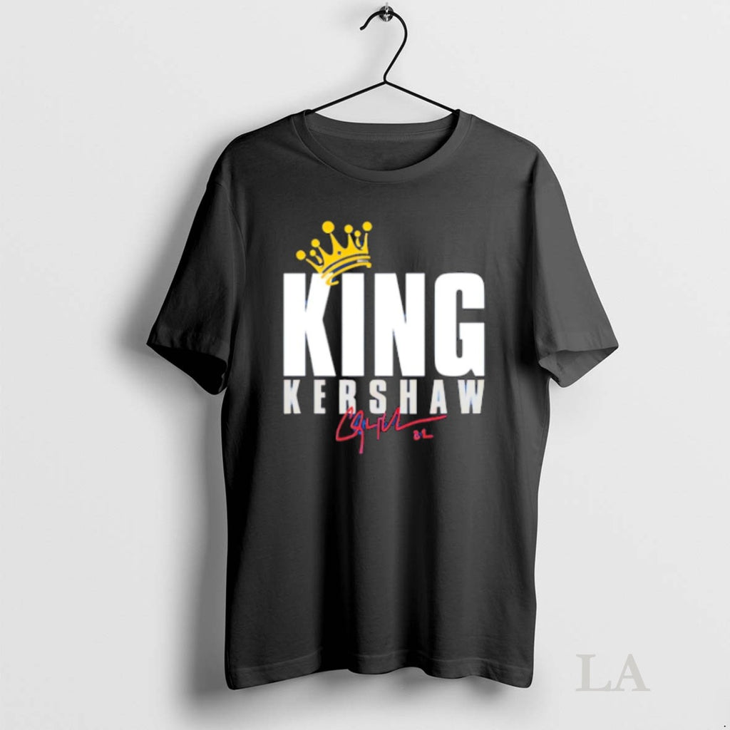 Original Clayton Kershaw King Kershaw Los Angeles Dodgers Signature