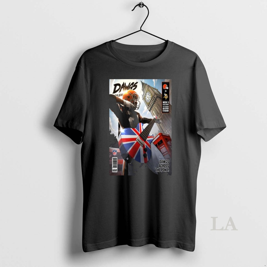 Original Cleveland Browns Vs Minnesota Vikings Dawgs Across The Pond Tottenham Hotspur Stadium Oct