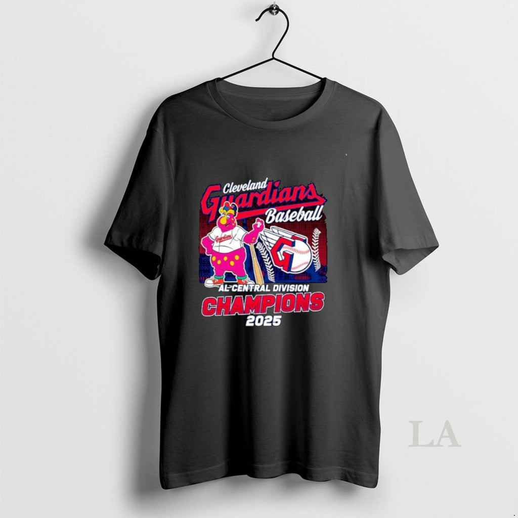 Original Cleveland Guardians 2025 Al Central Division Champions Mascot Ornaments