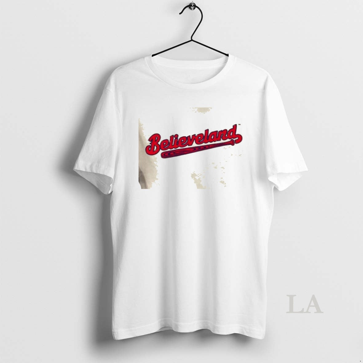 Original Cleveland Guardians Believeland Baseball Script