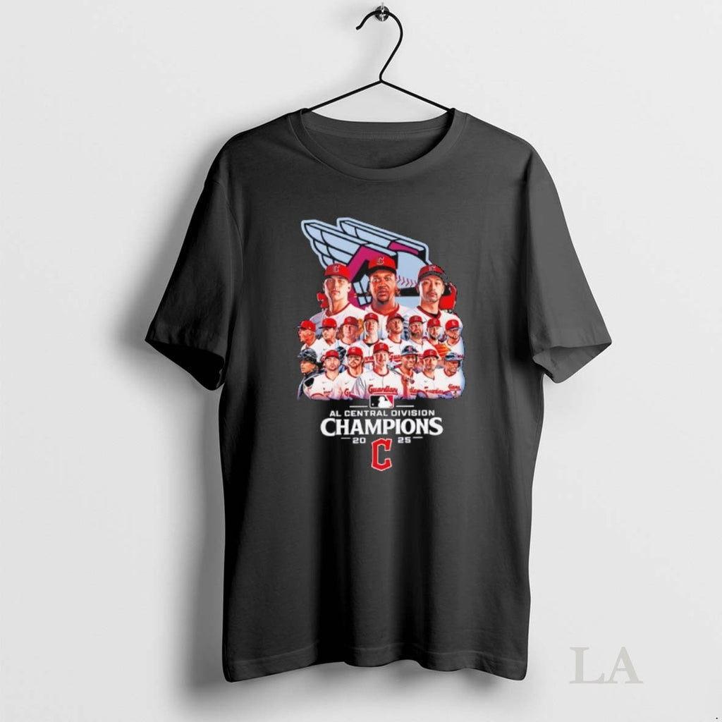 Original Cleveland Guardians Players Team Win 2025 Al Central Division Champions
