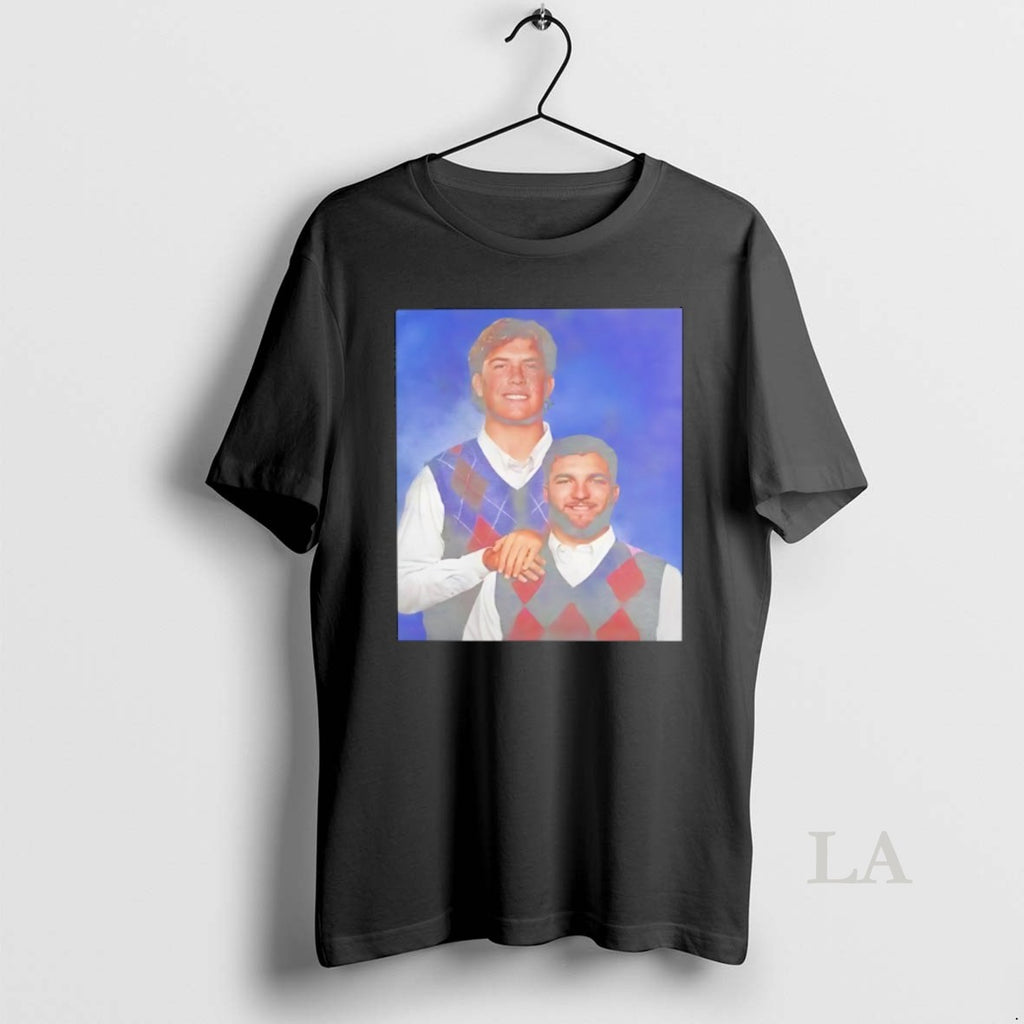 Original Coach Dan Campbell And Quarterback Jared Goff Step Brothers