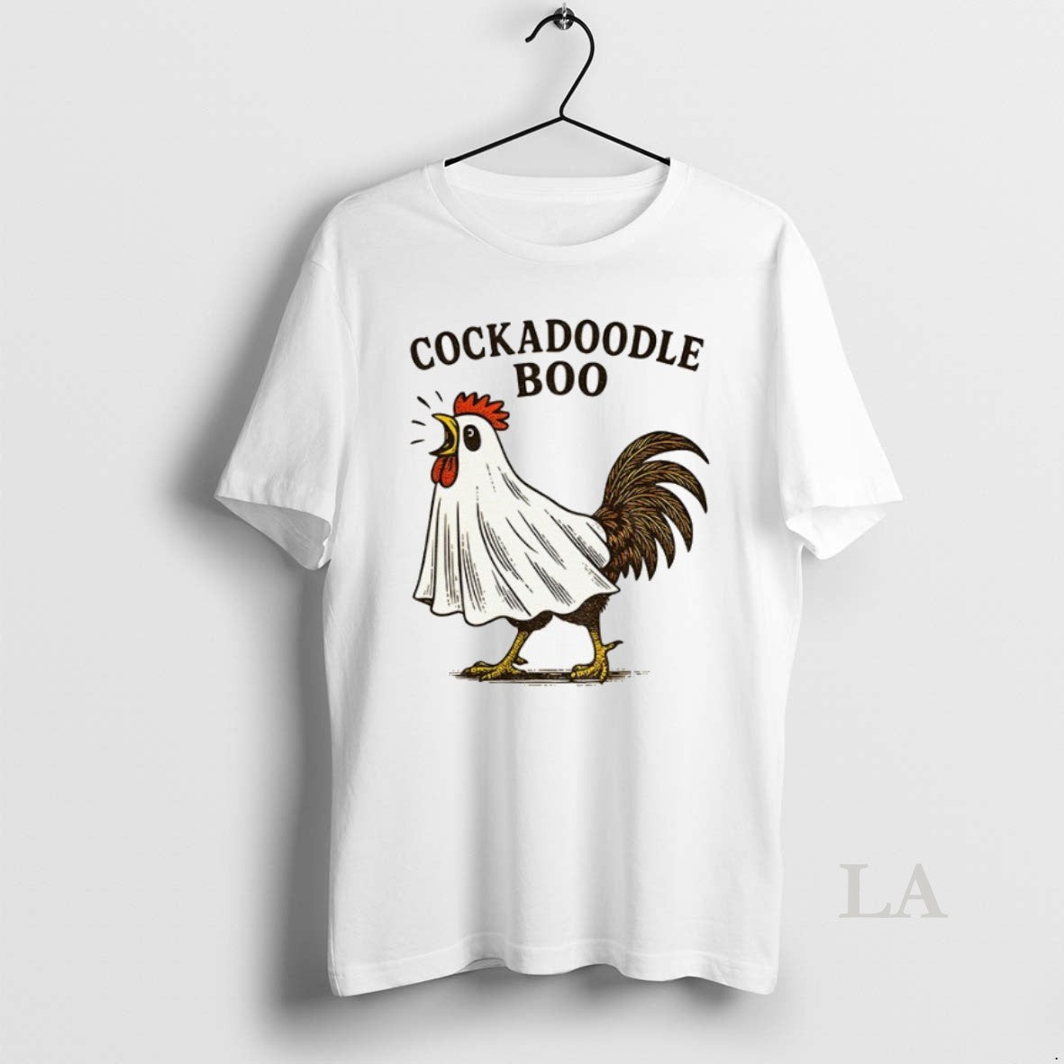 Original Cock Ghost Cockadoodle Boo Halloween 2025
