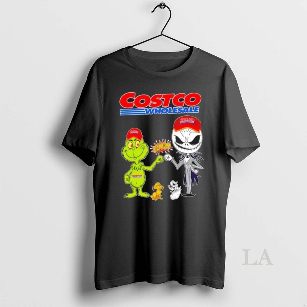 Original Costco Wholesale X Grinch And Jack Skellington Fist Bump Uniwilling Friends