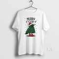 Original Crow Christmas Merry F Caw F