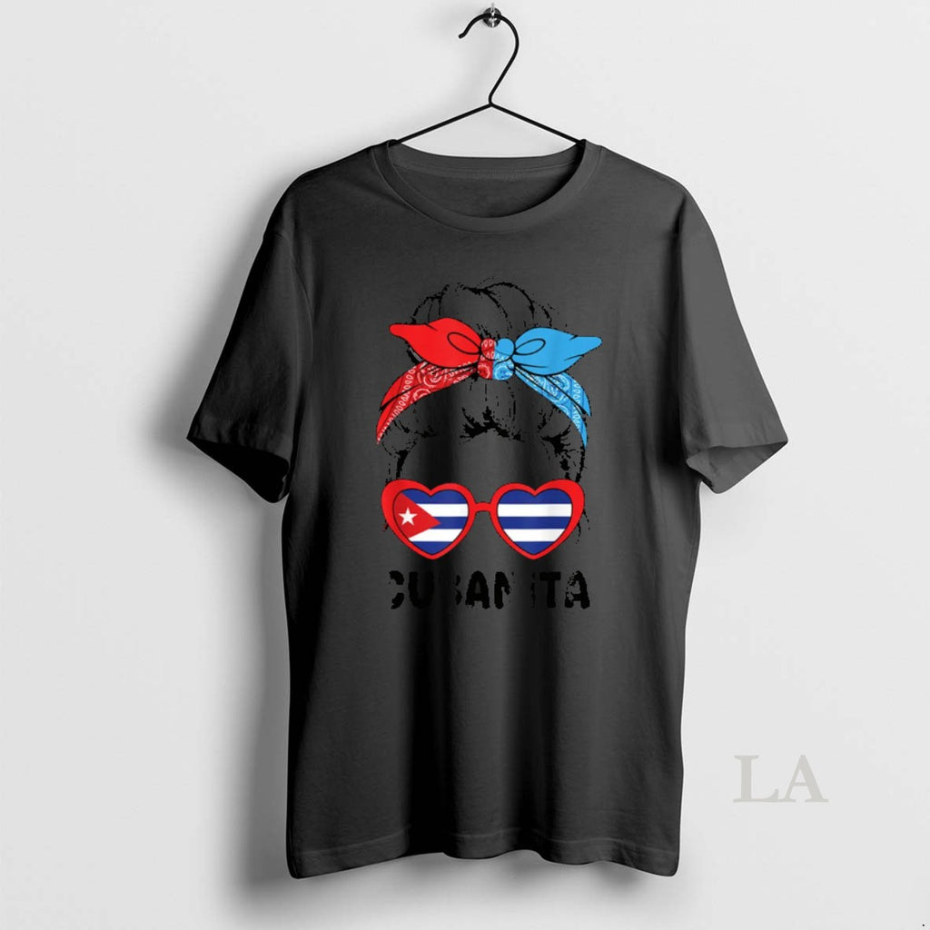 Original Cubanita Cuban Girl Latina Cuba Flag