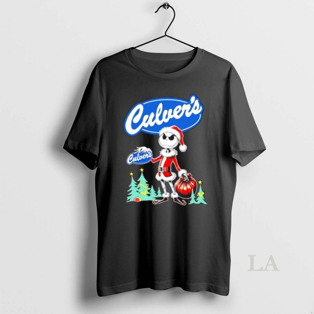Original Culvers X Jack Skellington Santa Isnt Real Christmas