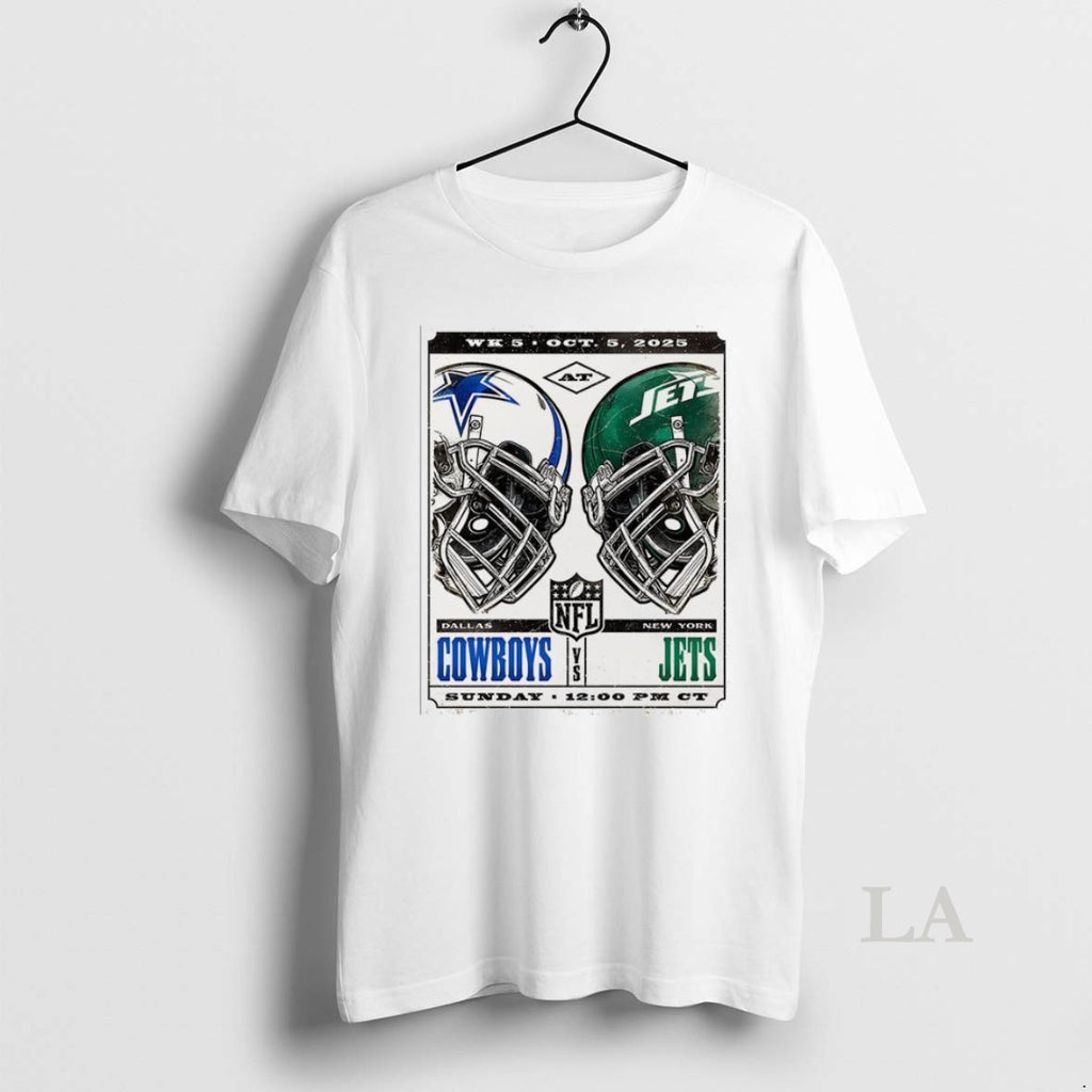 Original Dallas Cowboys Vs New York Jets Nlf 2025 Week 5