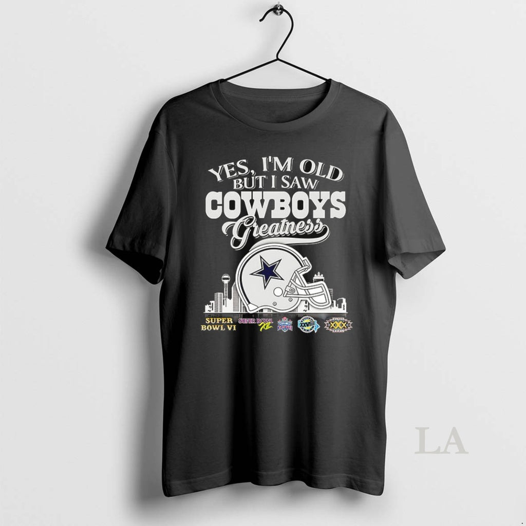 Original Dallas Cowboys Yes Im Old But I Saw Greatness Helmet Ceramic Ceramic And Classic