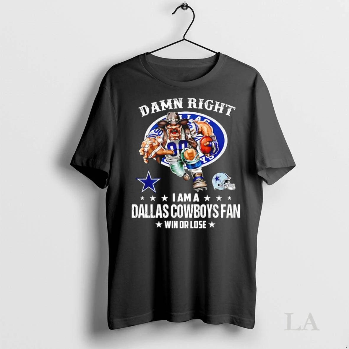 Original Damn Right I Am A Dallas Cowboys Fan Win Or Lose Helmet Logo Style
