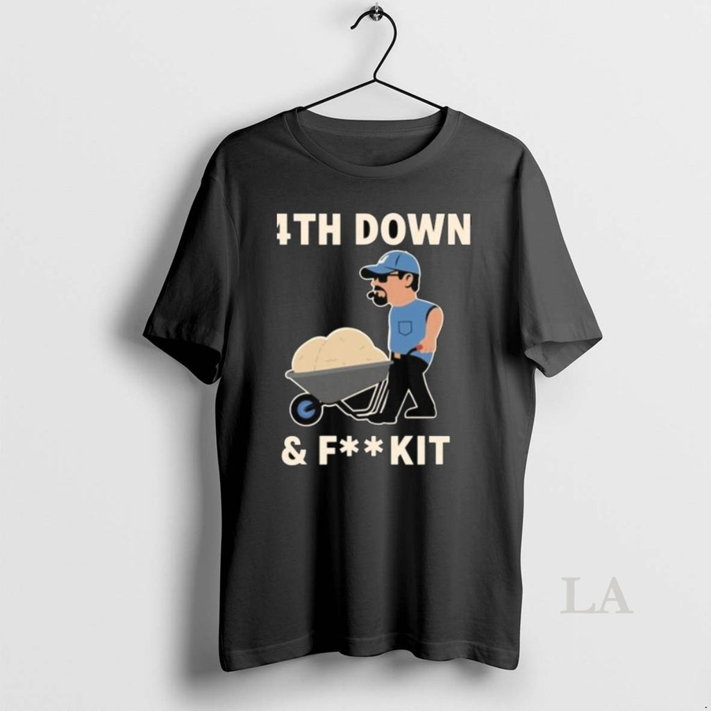 Original Dan Campbell 4th Down And Fk It Long Sleve