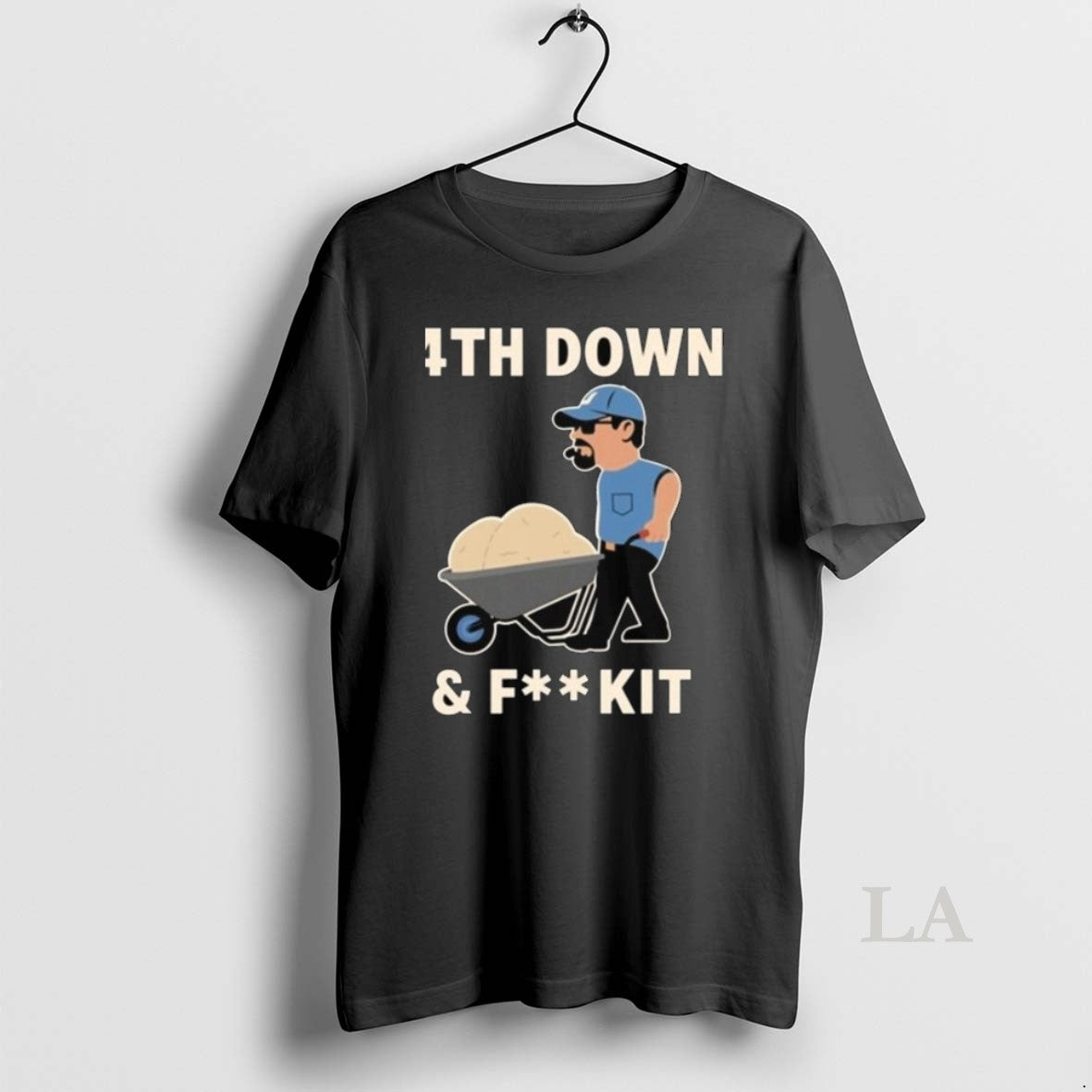 Original Dan Campbell 4th Down And Fk It Long Sleve