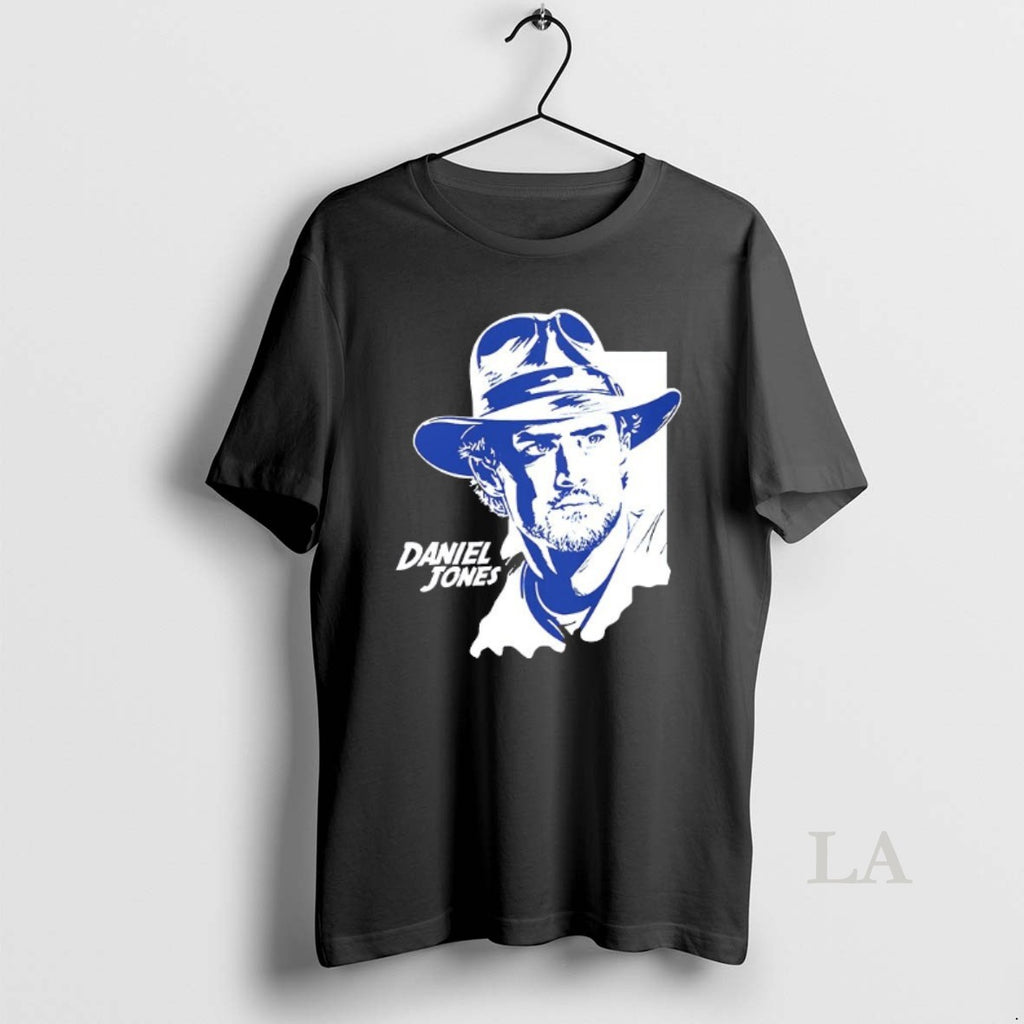 Original Daniel Jones Indianapolis Colts Football Indy Pose