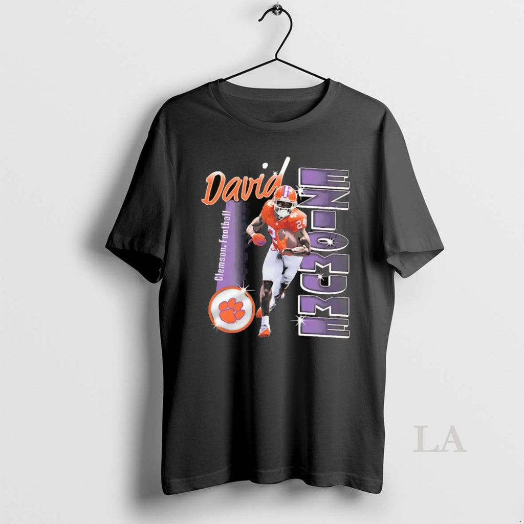 Original David Eziomume Portrait Running Clemson Football