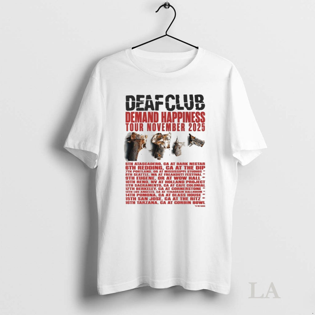 Original Deaf Club Demand Happiness Tour Nov 2025