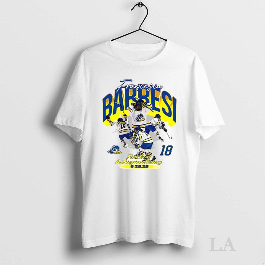 Original Delaware Ice Hockey Francesca Barresi First Goal In Program History 2025