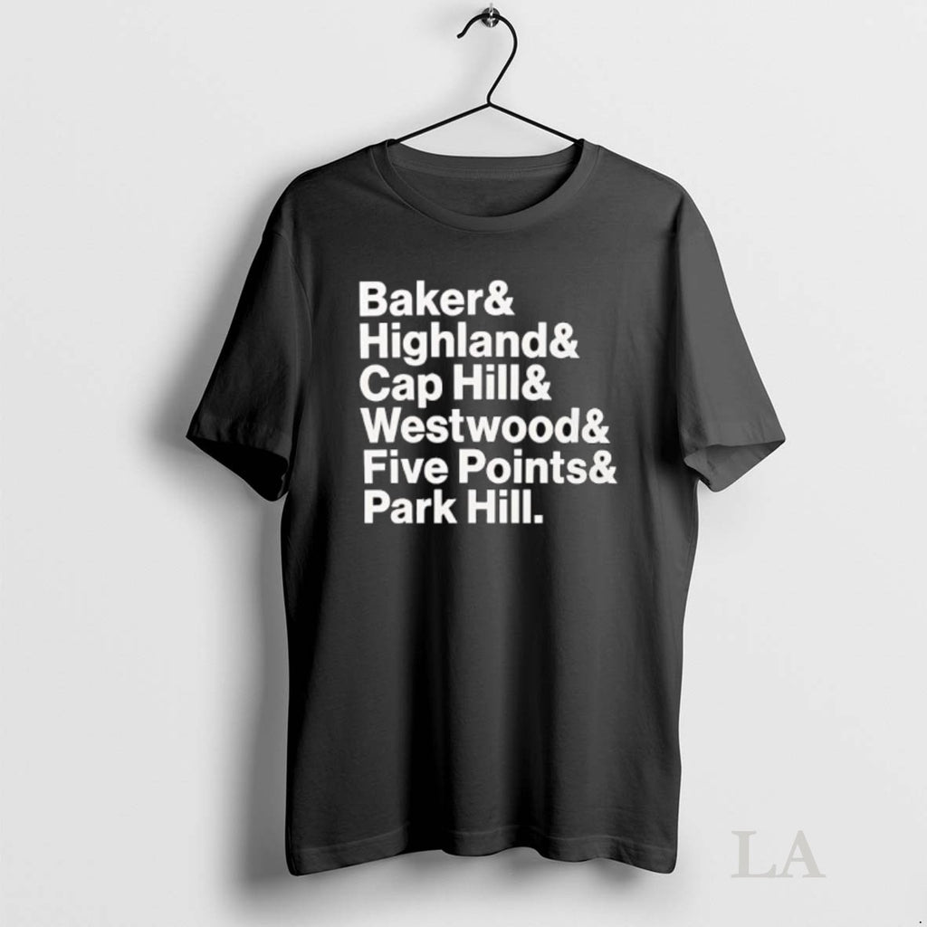 Original Denver Neighborhoods Names Baker Highland Cap Hill Westwood Five Points Park Hill