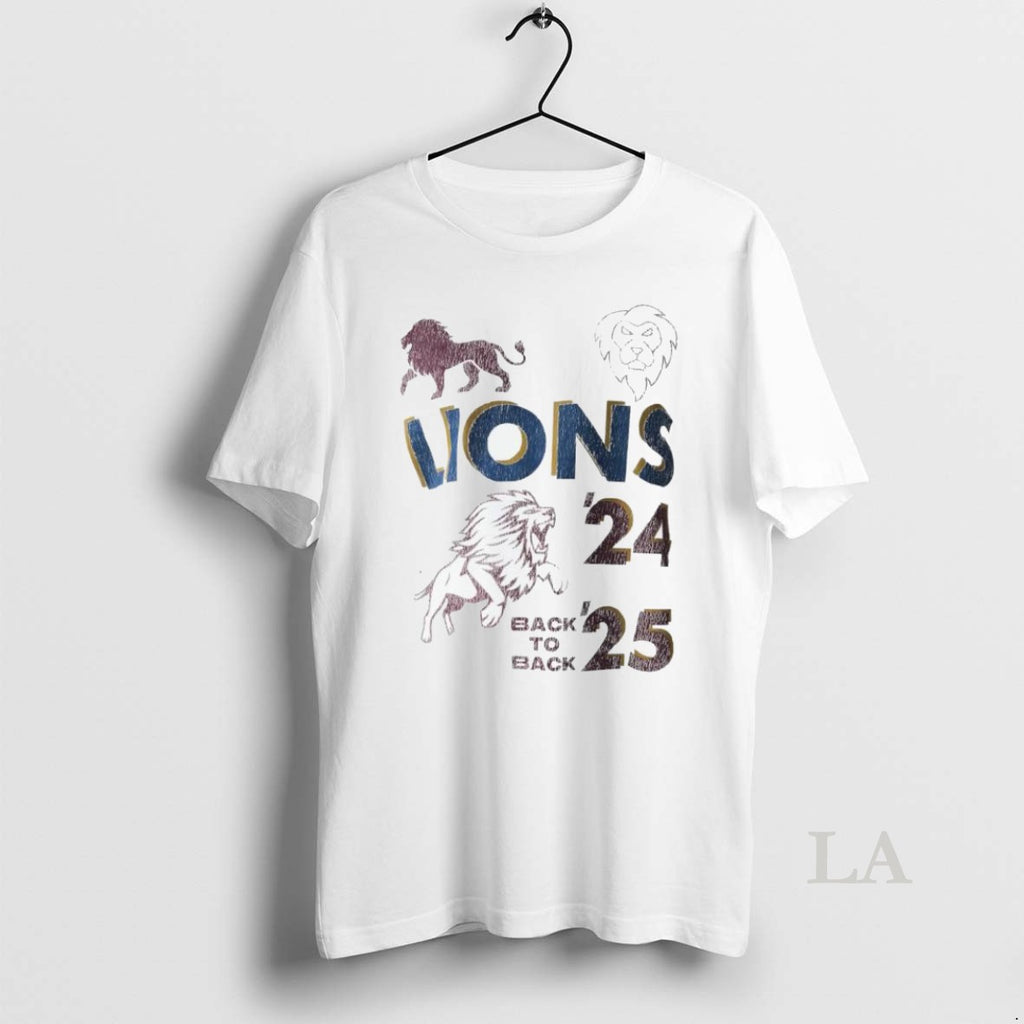 Original Detroit Lions The Pride Of Brisbane Back To Back