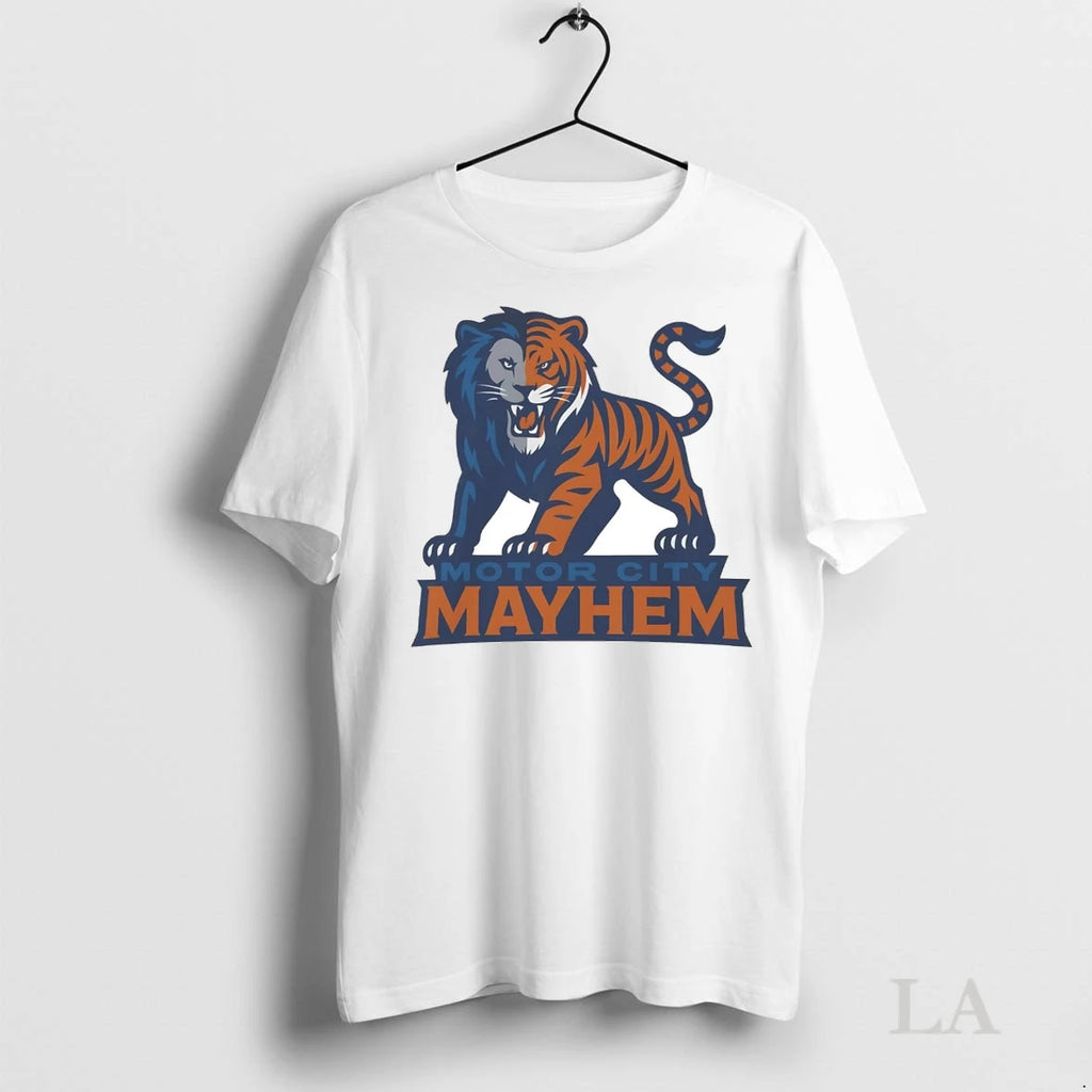 Original Detroit Tigers And Lions Motor City Mayhem