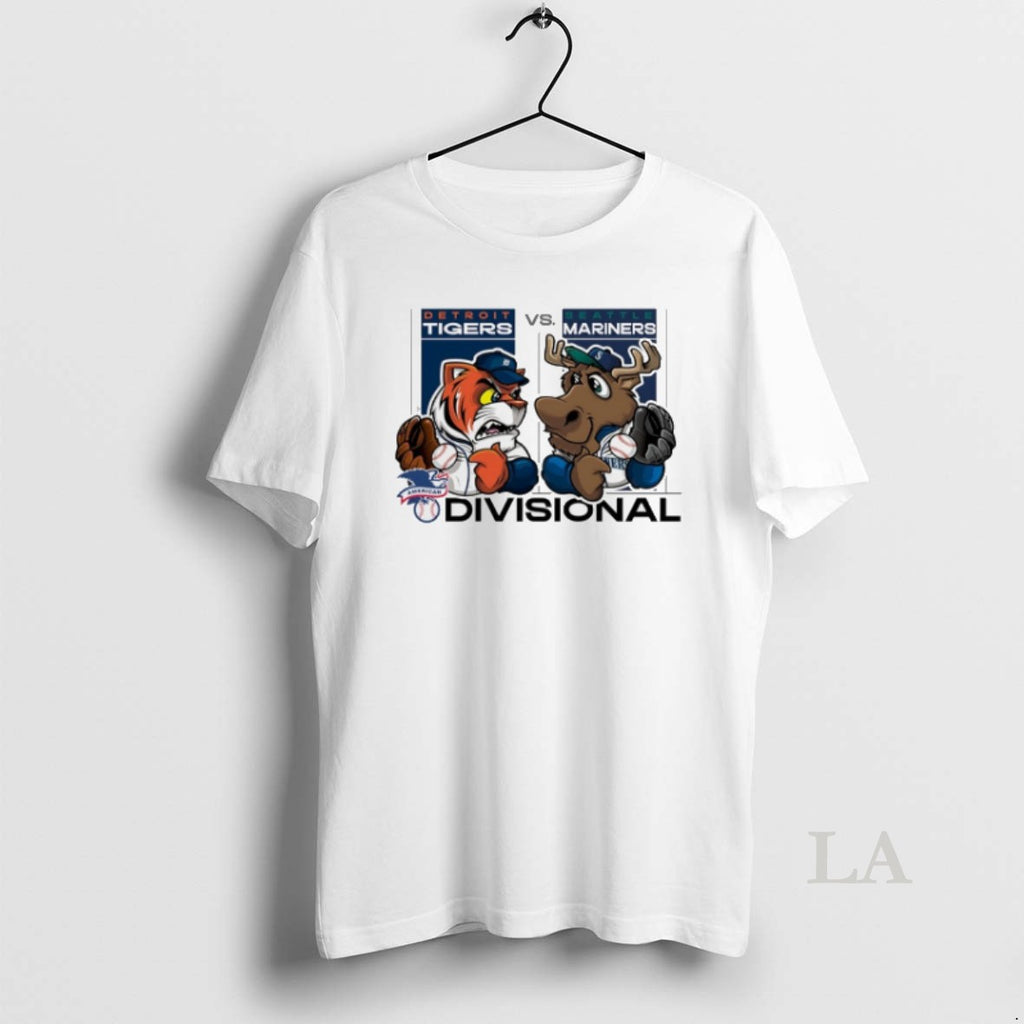Original Detroit Tigers Vs Seattle Mariners 2025 Mlb Divisional