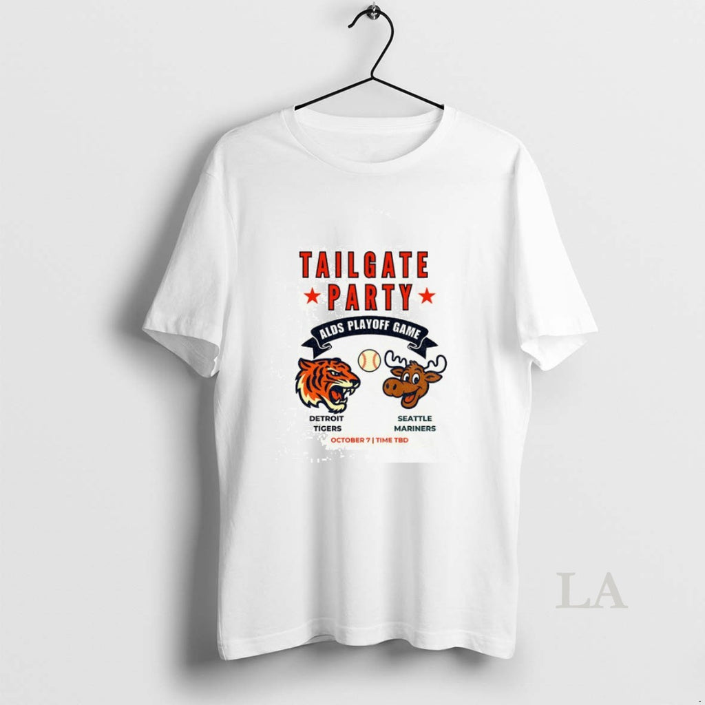 Original Detroit Tigers Vs Seattle Mariners Alds Tailgate Party Playoff Game Mlb World Series