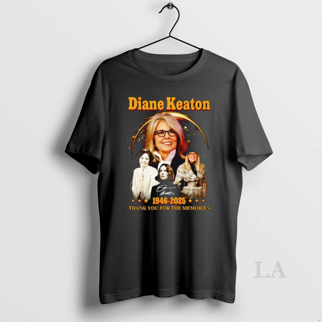 Original Diane Keaton 1946 2025 Thank You For The Memories Signature