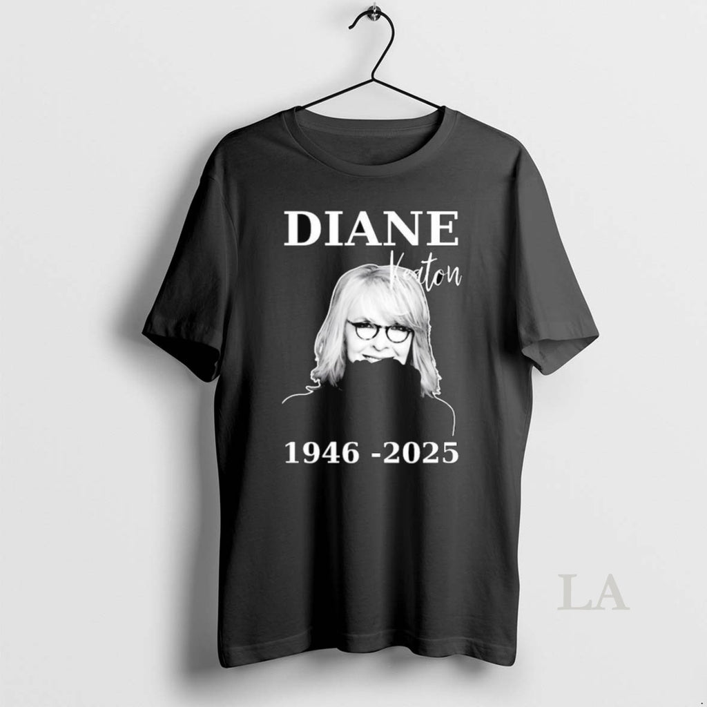 Original Diane Keaton Celebrity Memorial 1946 2025 Long Sleve