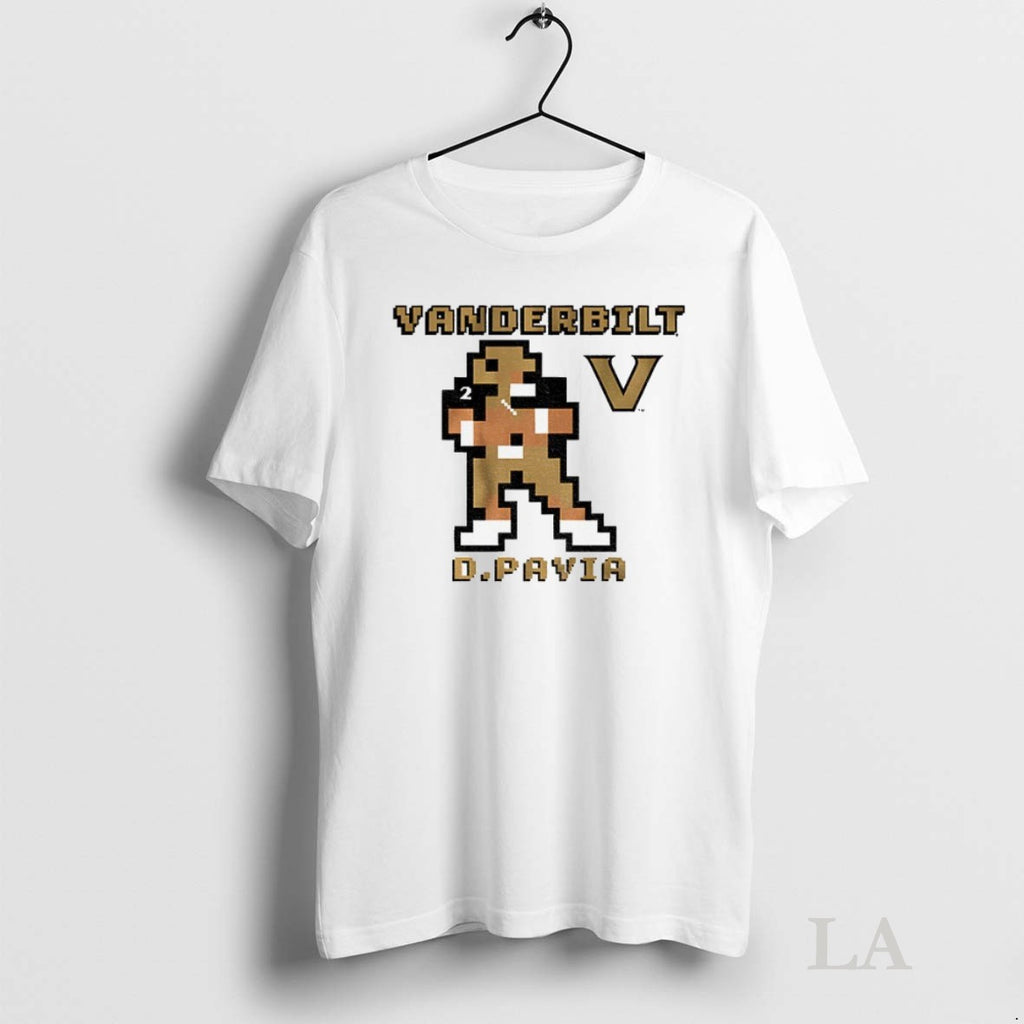 Original Diego Pavia 8 Bit Retro Baller Vanderbilt Commodores Football