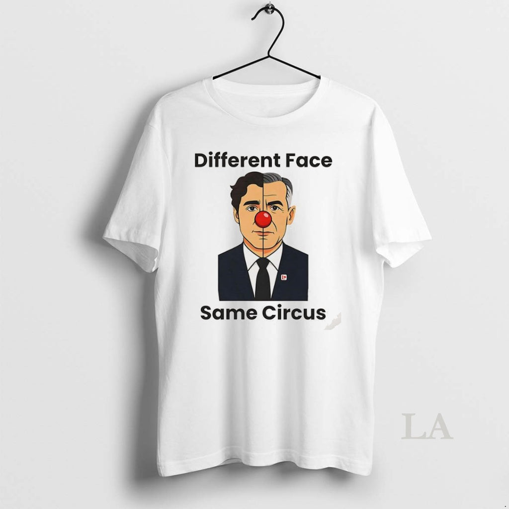 Original Different Face Same Circus Caricature