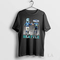 Original Dk Metcalf And Cal Raleigh Seattle