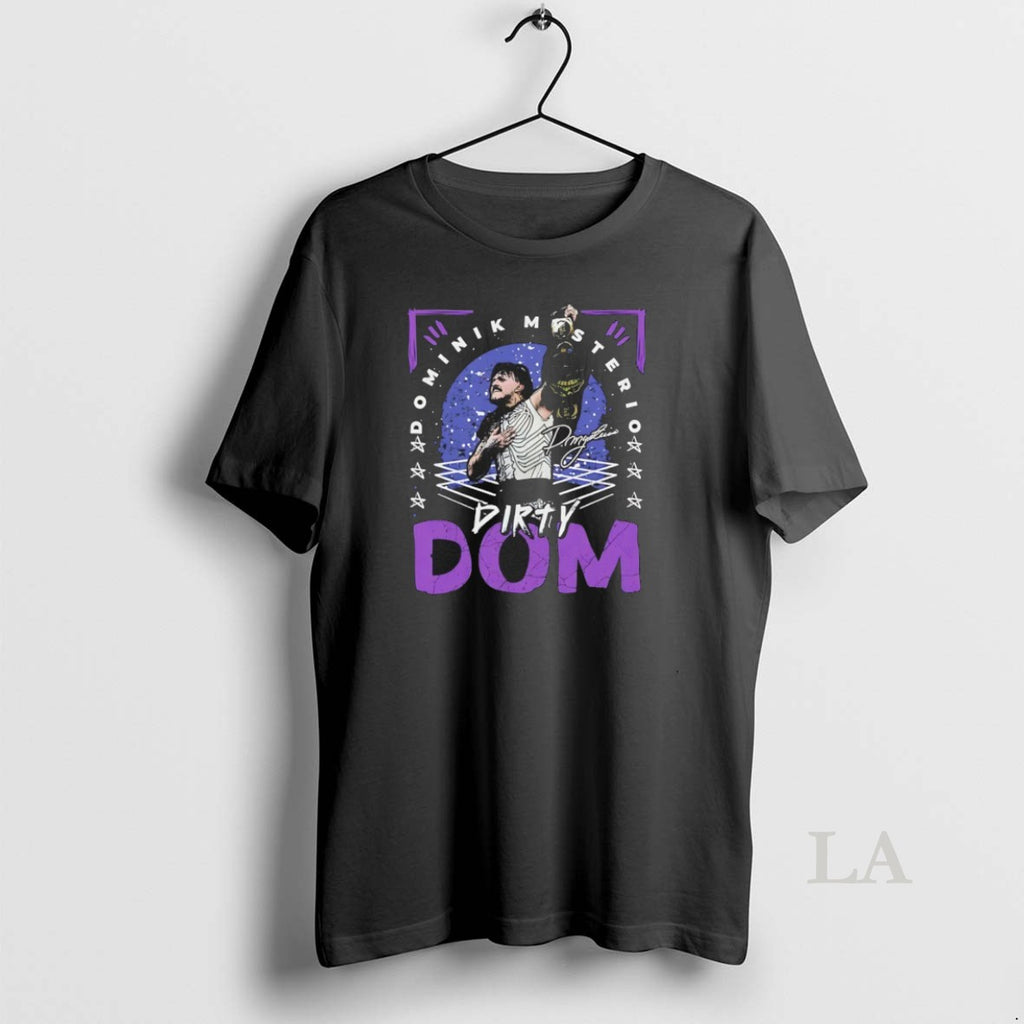 Original Dominik Mysterio Dirty Dom Champion Signature