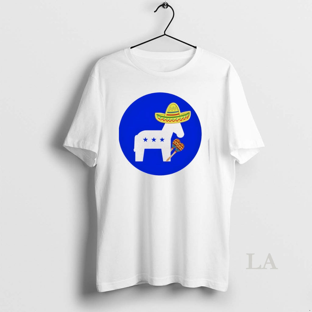 Original Donkey Republic Wearing Mexican Hat Cinco De Mayo