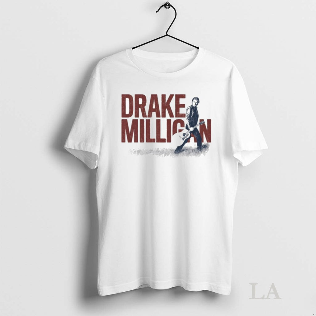 Original Drake Milligan Silver Guitar Photo