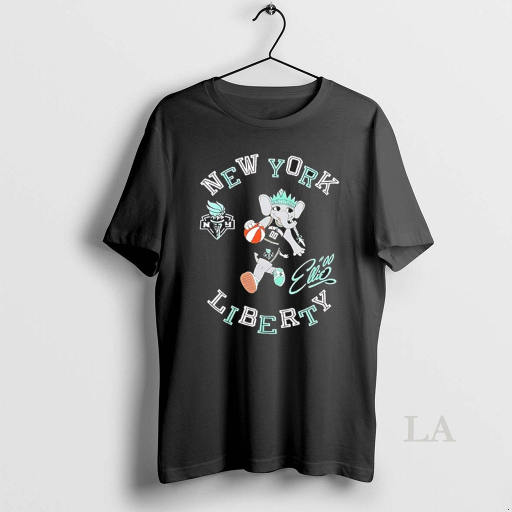 Original Ellie New York Liberty Wnba Numero Uno Basketball Signature