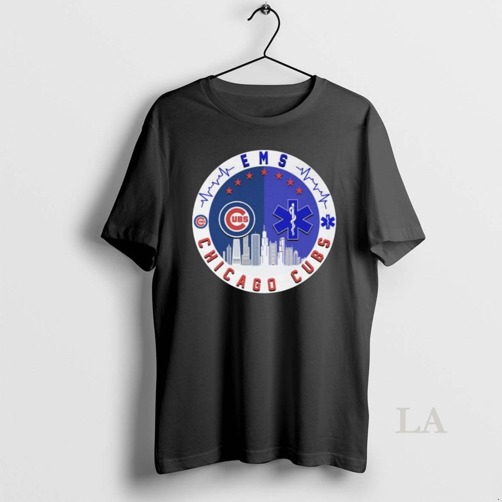 Original Ems Chicago Cubs City Skyline Long Sleve