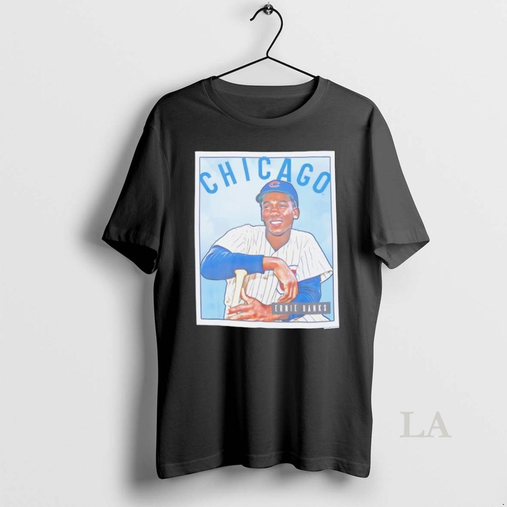 Original Ernie Banks Chicago Cubs Baseball Mlb