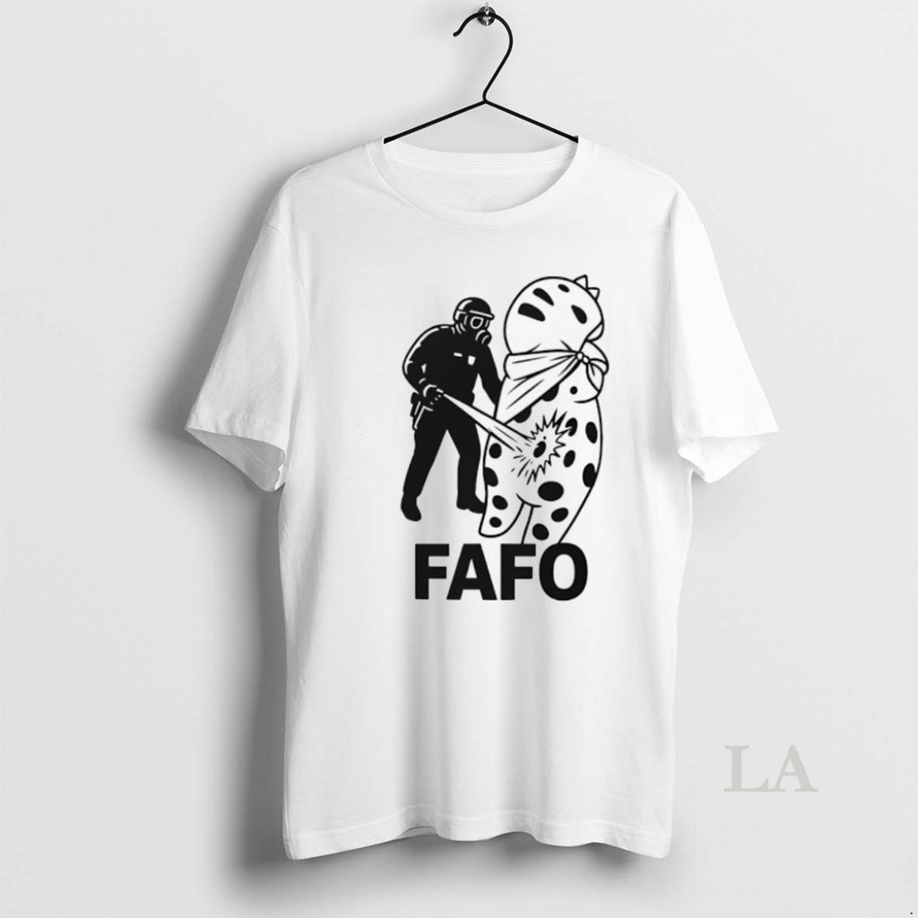 Original Fafo A Police Officer In Riot Gear