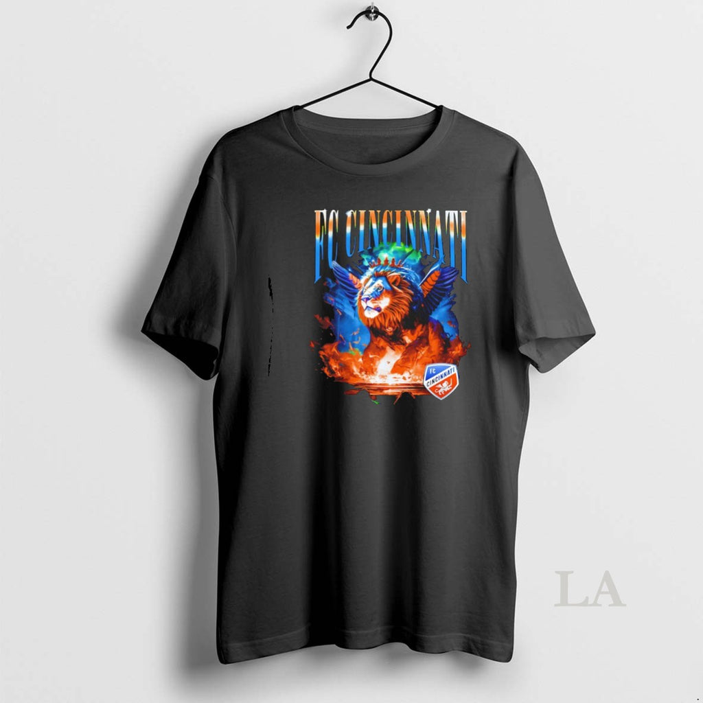 Original Fc Cincinnati Winged Lion Graphic