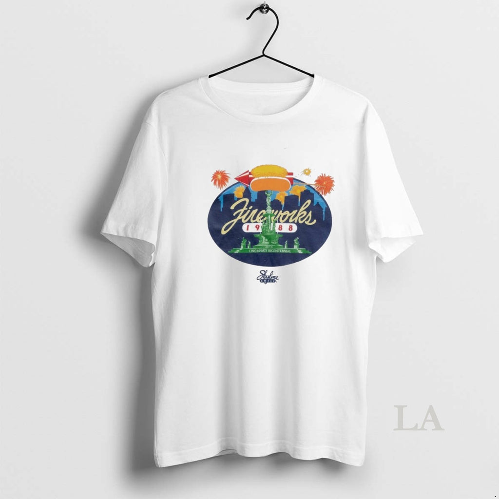 Original Fireworks 1988 Cincinnati Bicentennial On July 10 1988 Skyline Chili Fanart