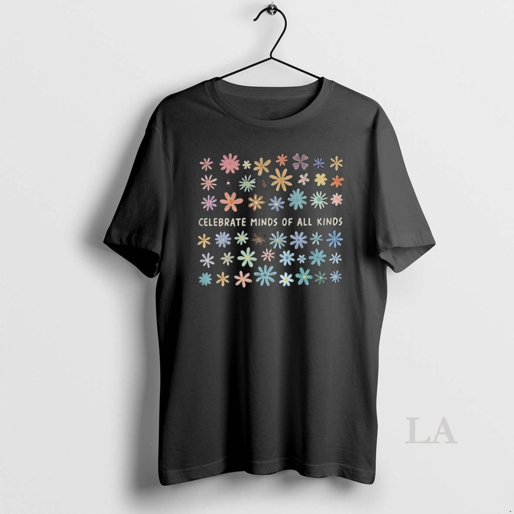 Original Floral Celebrate Minds Of All Kinds Vintage