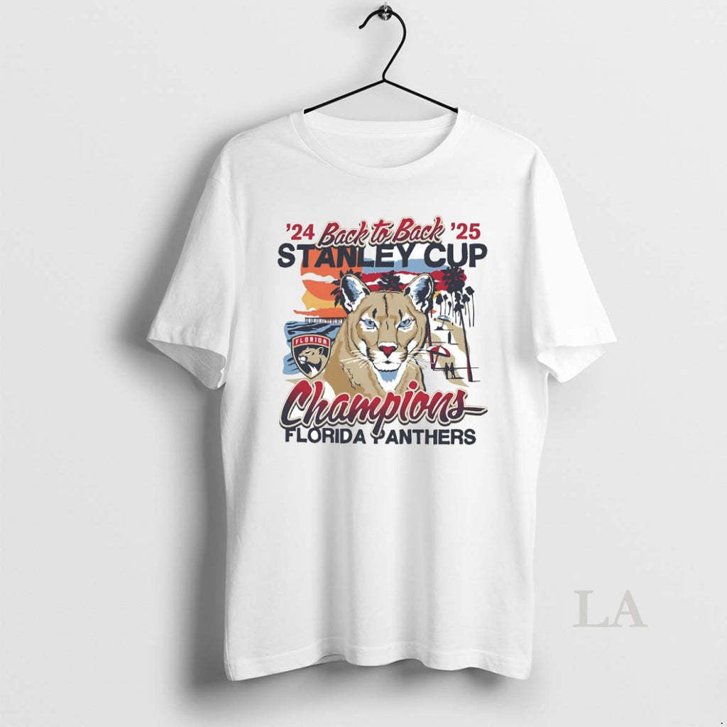 Original Florida Panthers 2025 Stanley Cup Back To Back Champions