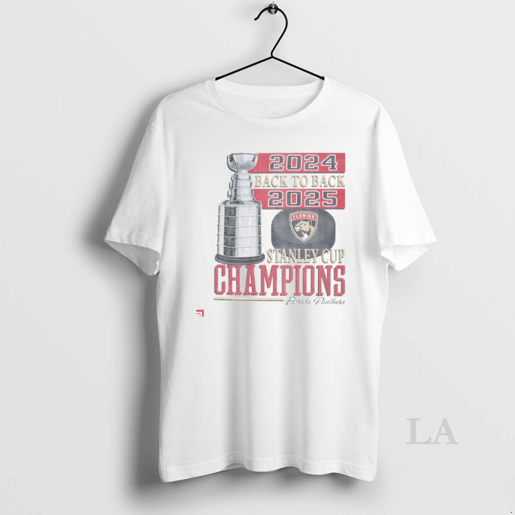 Original Florida Panthers Back To Back Stanley Cup Champions 2024 2025 Hockey