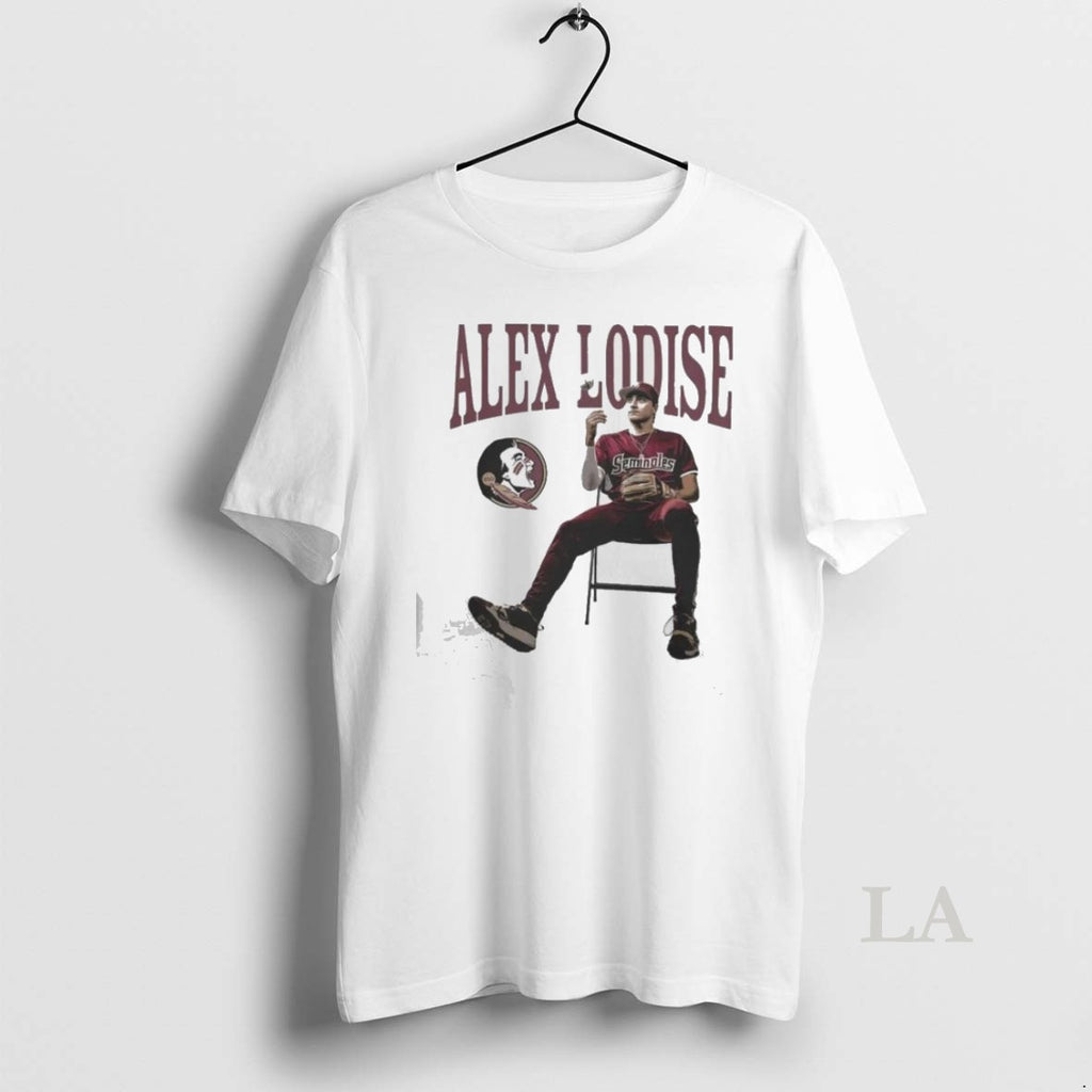 Original Florida State Seminoles Merch Fsu Baseball Alex Lodise Portrait