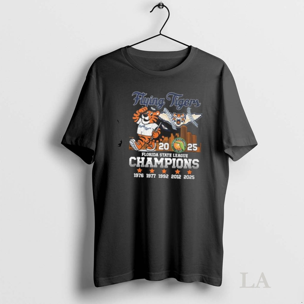 Original Flying Tigers Mascot 2025 Florida State League Champions