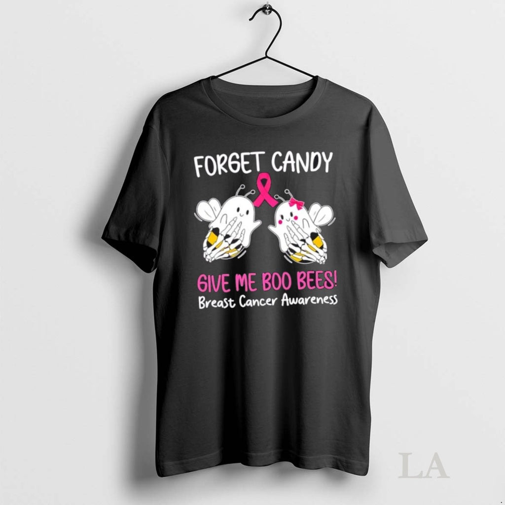 Original Forget Candy Give Me Boo Bees Breast Cancer Awareness