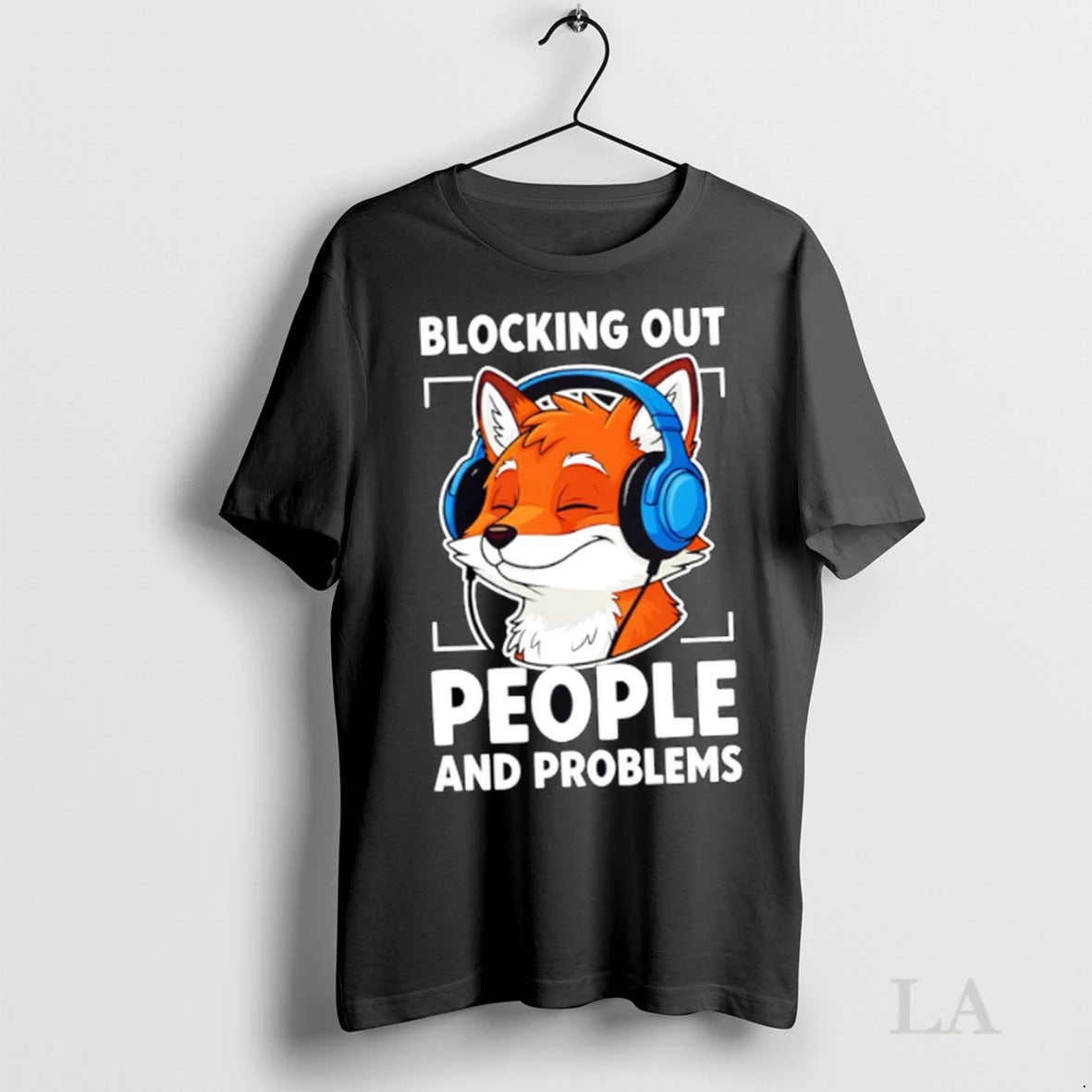 Original Fox Introvert Blocking Out People And Problems Cute