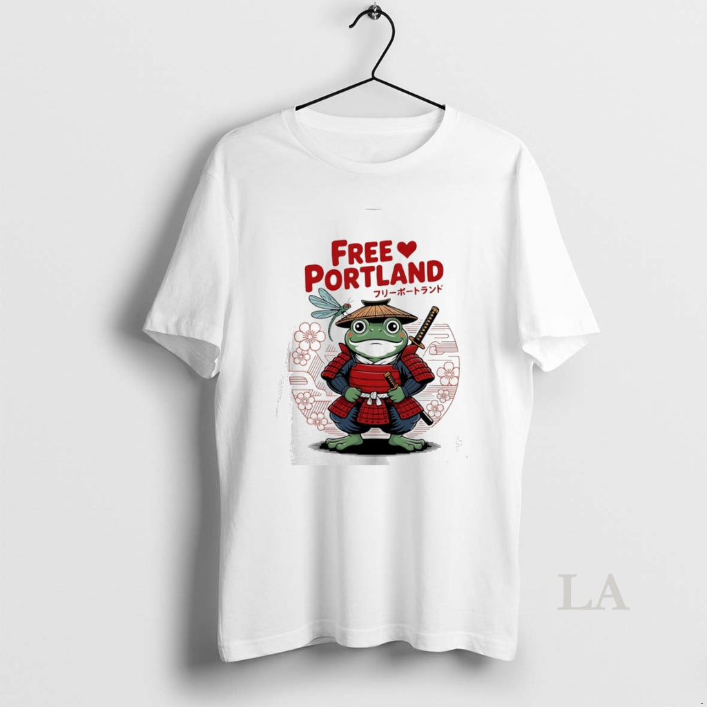 Original Free Portland Samurai Frogs Resist