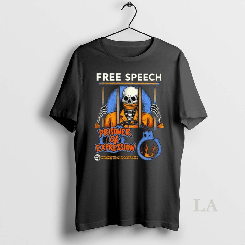 Original Free Speech Prisoner Of Expression Long Sleve